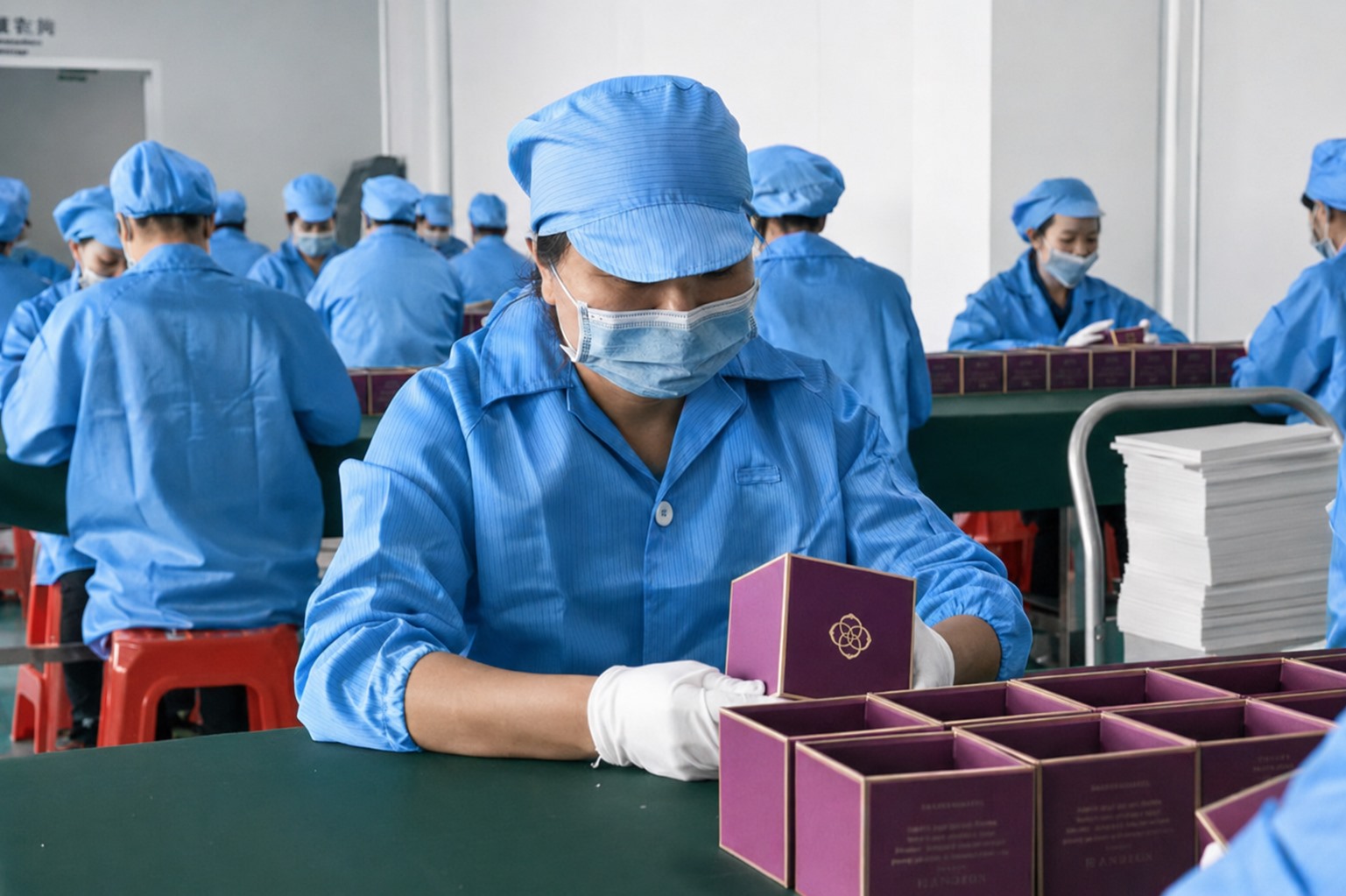Quote and production planning for custom rigid boxes