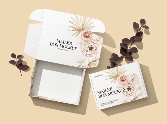 Printed ecommerce packaging prepared before freight and paperwork handoff