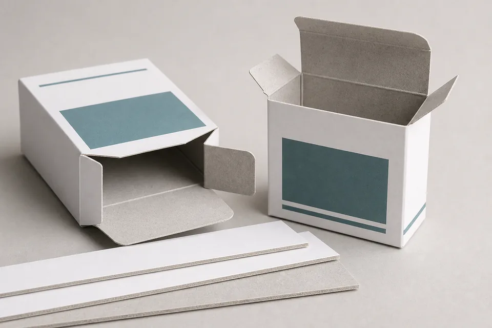Duplex board custom packaging example