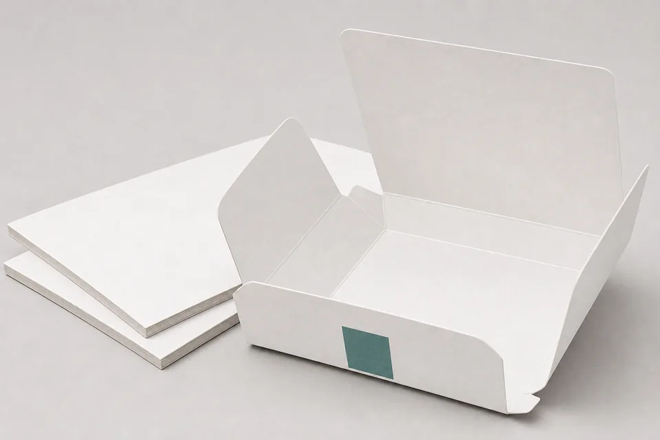 Paperboard custom packaging example