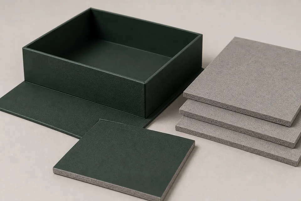 Greyboard custom packaging example
