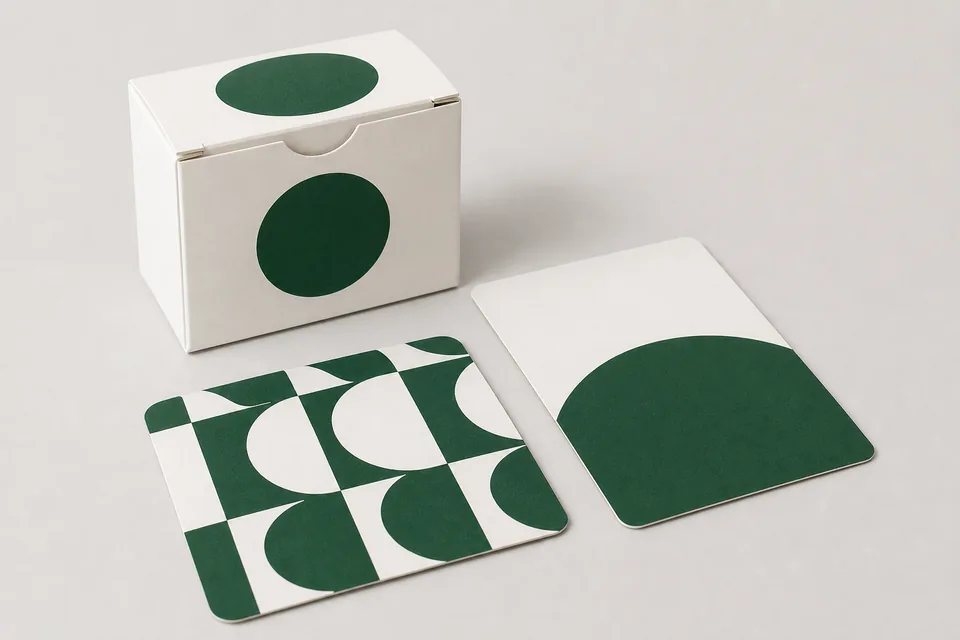 Logo printing custom packaging example