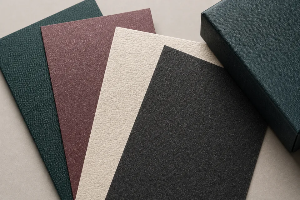 Specialty paper custom packaging example